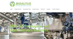 Desktop Screenshot of bioaltus.com